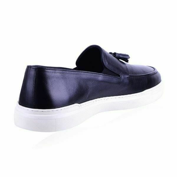 Büyük Numara Casual Erkek Ayakkabı AU243Y Siyah