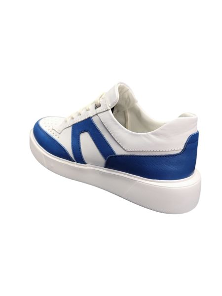 King Shoes Mavi Beyaz Erkek Sneaker