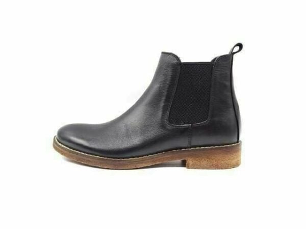 Güvener Siyah Deri Chealse Bot