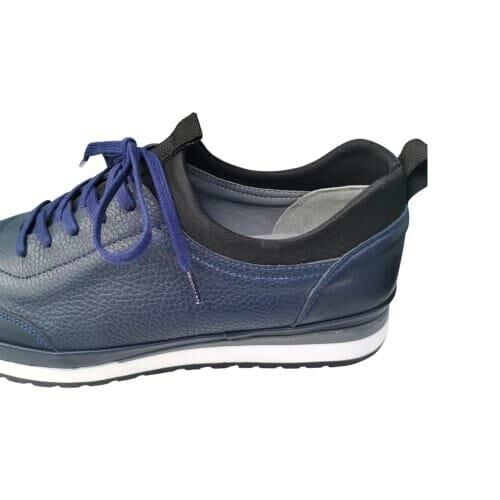 King Shoes Lacivert Günlük Erkek Ayakkabı