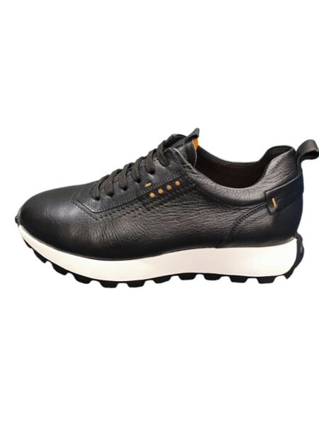 Freefoot Siyah Yüksek Taban Erkek Spor Ayakkabı