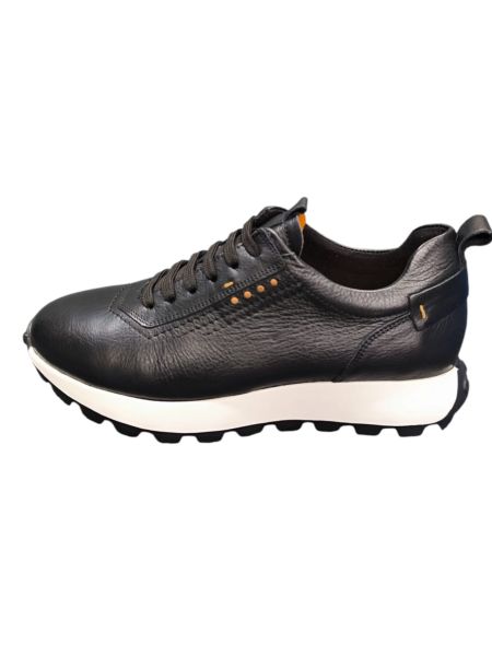 Freefoot Siyah Yüksek Taban Erkek Spor Ayakkabı