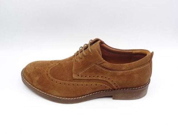 Kışlık Oxford Erkek Ayakkbı AU04 Taba Süet