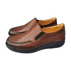 King Shoes Bağsız Erkek Ayakkabı 5468 Taba
