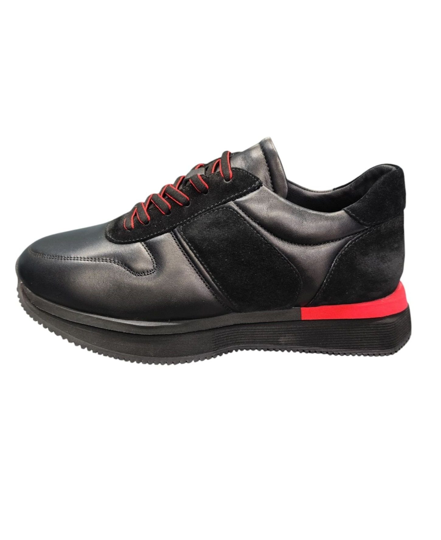 Güvener Siyah Casual Erkek Ayakkabı