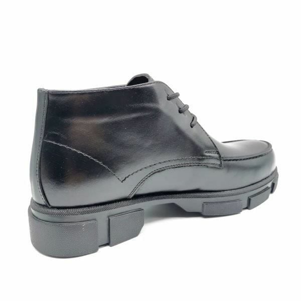 Güvener Siyah Yüksek Tabanlı Erkek Bot