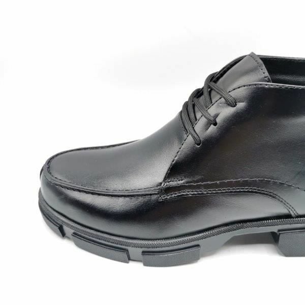 Güvener Siyah Yüksek Tabanlı Erkek Bot