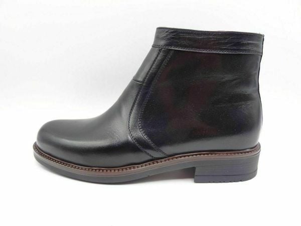 Kürklü Erkek Bot OZ66 Siyah