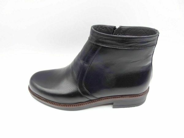 Kürklü Erkek Bot OZ66 Siyah