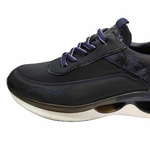 Güvener Köpük Taban Spor Ayakkabı Lacivert