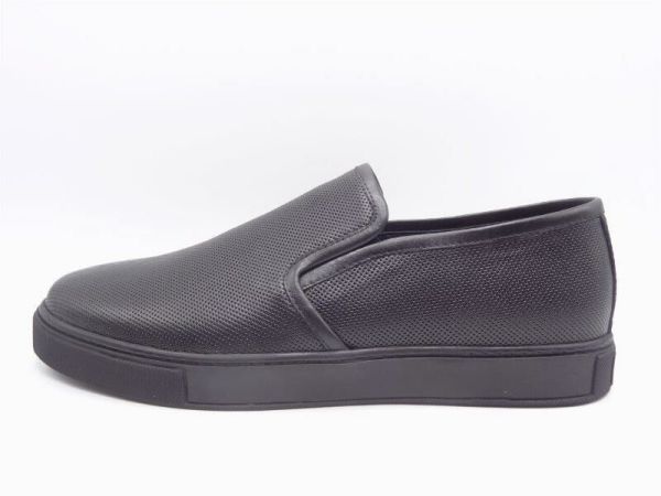 King Shoes Büyük Numara Siyah Erkek Ayakkabı AU20