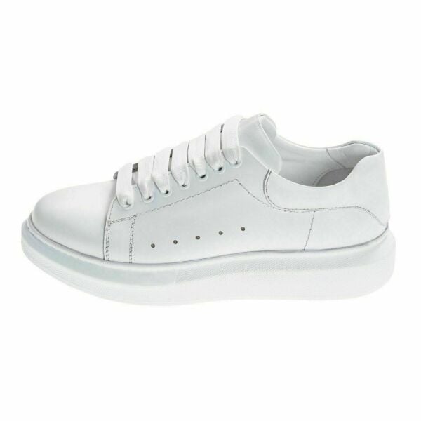 Büyük Numara Spor Erkek Ayakkabı EKS425 Beyaz