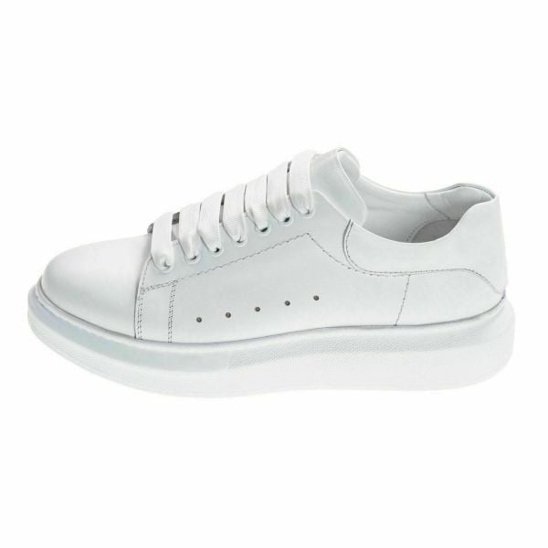 Büyük Numara Spor Erkek Ayakkabı EKS425 Beyaz