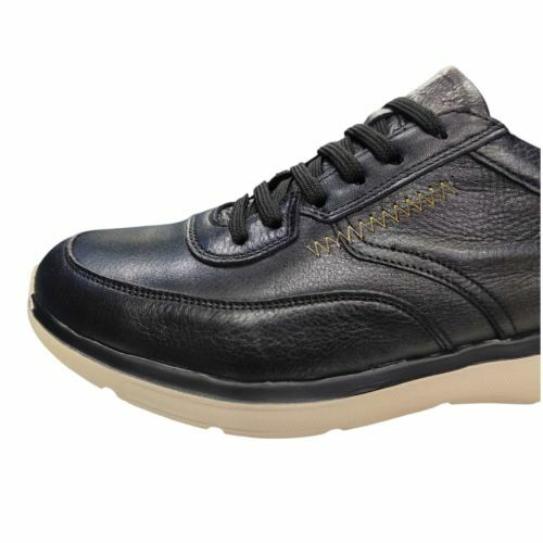 Freefoot Rahat Deri Spor Erkek Ayakkabı Siyah