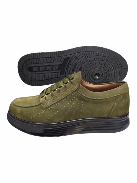 KingShoes Haki Casual Erkek Ayakkabı