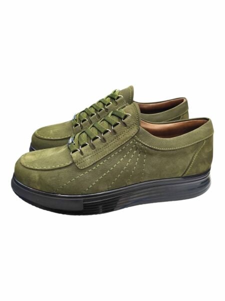 KingShoes Haki Casual Erkek Ayakkabı