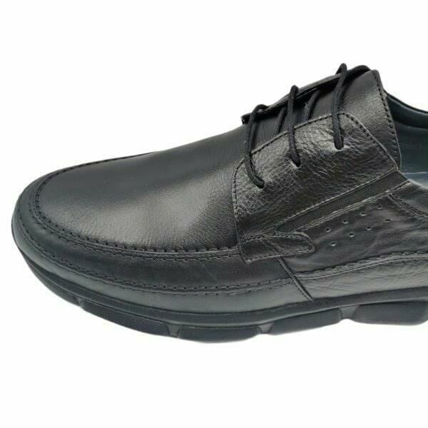 Tardelli Siyah Büyük Numara Rahat Erkek Ayakkabı