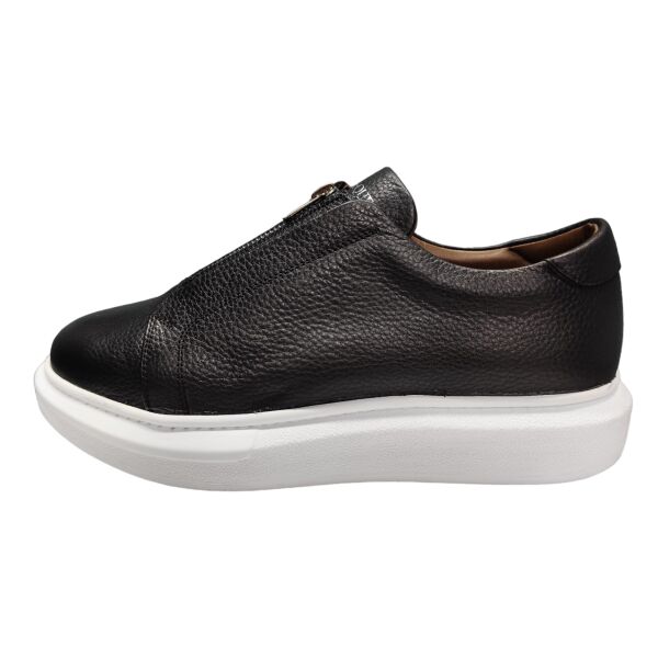 King Shoes Bağsız Günlük Erkek Ayakkabı 427 Siyah