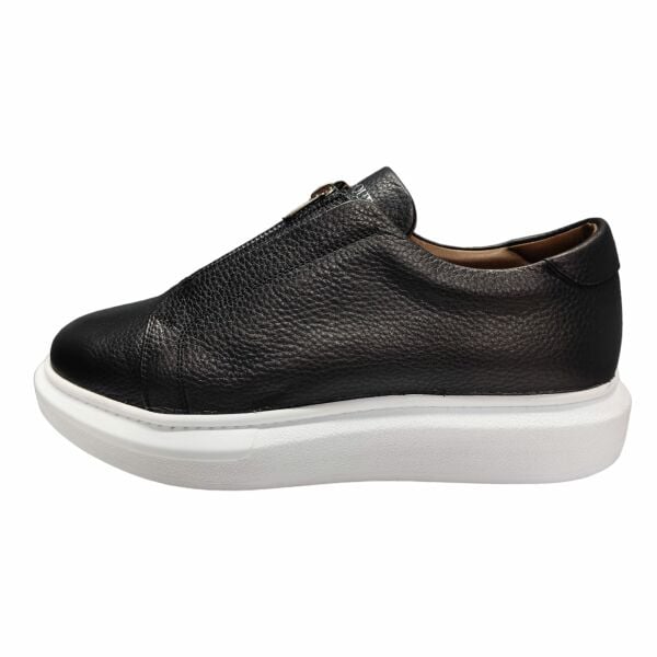 King Shoes Bağsız Günlük Erkek Ayakkabı 427 Siyah