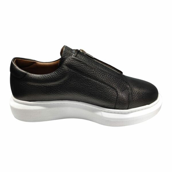 King Shoes Bağsız Günlük Erkek Ayakkabı 427 Siyah