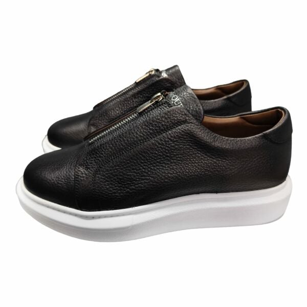 King Shoes Bağsız Günlük Erkek Ayakkabı 427 Siyah