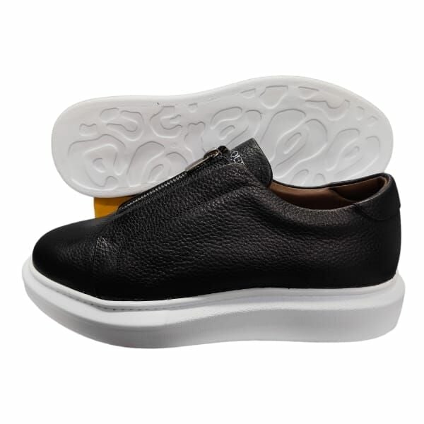 King Shoes Bağsız Günlük Erkek Ayakkabı 427 Siyah