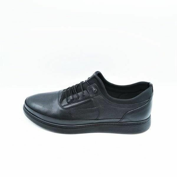 King Shoes 4390 Siyah Büyük Numara Rahat Erkek Ayakkabı