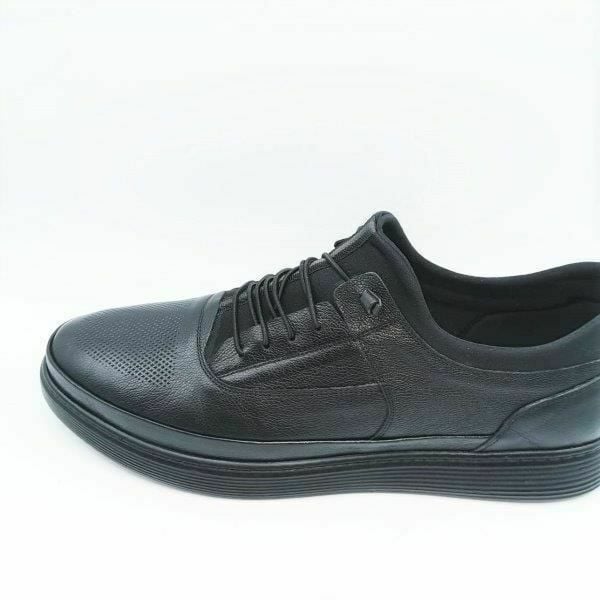 King Shoes 4390 Siyah Büyük Numara Rahat Erkek Ayakkabı