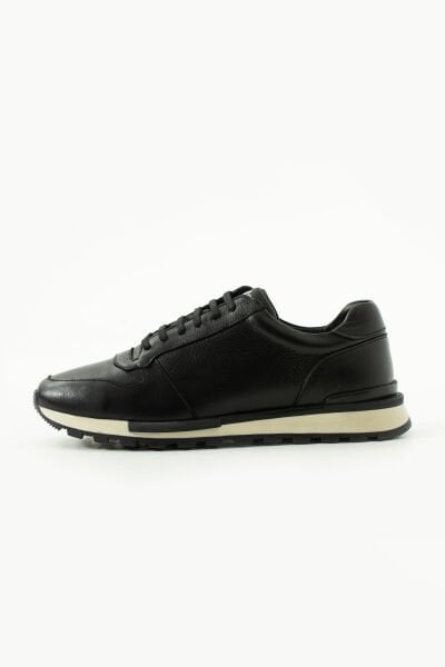 King Shoes Siyah Günlük Erkek Ayakkabı