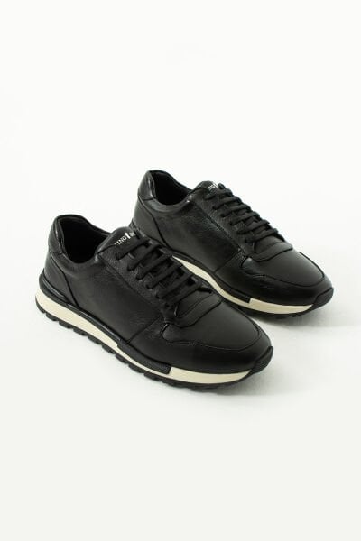 King Shoes Siyah Günlük Erkek Ayakkabı