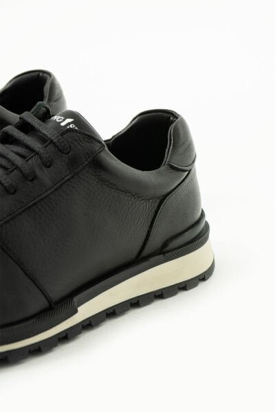 King Shoes Siyah Günlük Erkek Ayakkabı