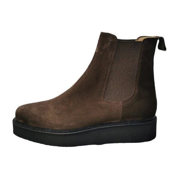 Boy Uzatan Erkek Bot 340 Kahverengi Süet