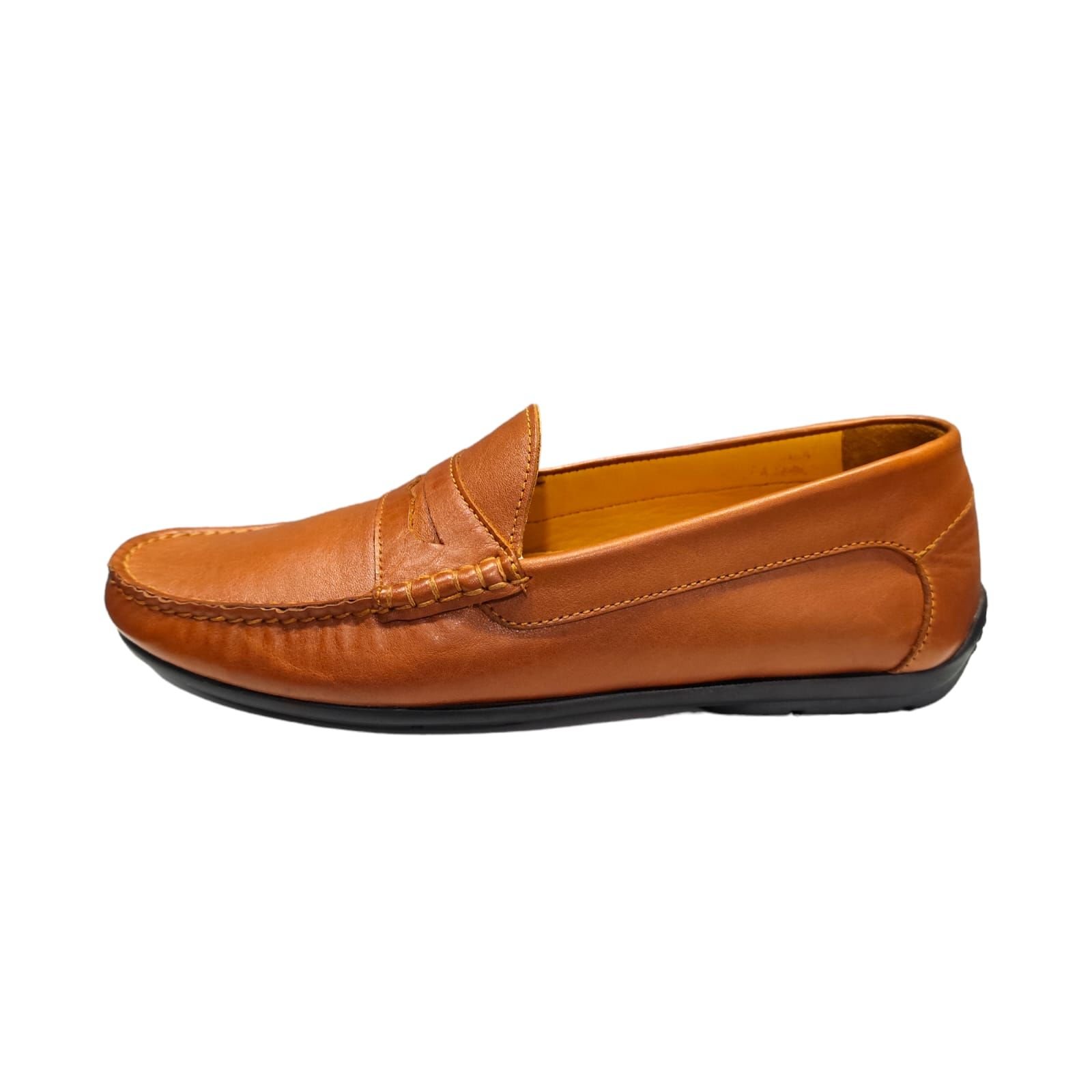 King Shoes Yazlık Erkek Ayakkabı Taba