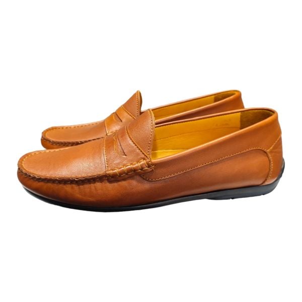 King Shoes Yazlık Erkek Ayakkabı Taba