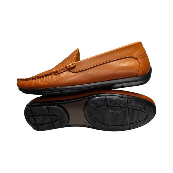 King Shoes Yazlık Erkek Ayakkabı Taba