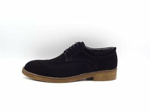 Güvener Siyah Süet Kışlık Erkek Ayakkabı AU04