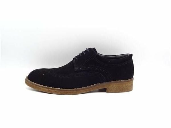 Güvener Siyah Süet Kışlık Erkek Ayakkabı AU04