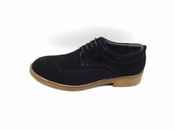 Güvener Siyah Süet Kışlık Erkek Ayakkabı AU04