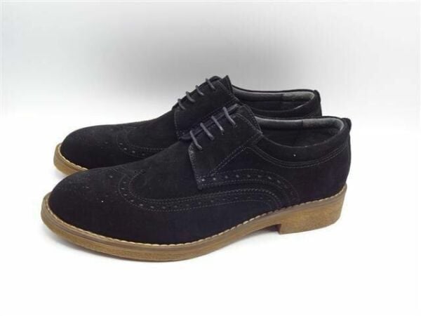 Güvener Siyah Süet Kışlık Erkek Ayakkabı AU04