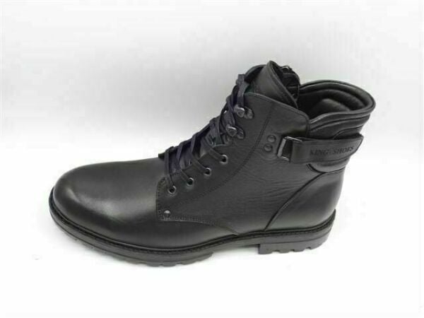 King Shoes Siyah Erkek Postal Bot FK62268