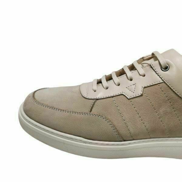 Büyük Numara Casual Erkek Ayakkabı AU142 Bej