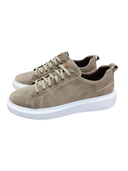 Tripy 46-48 Numara Ayakkabı Bej Süet