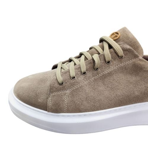 Tripy 46-48 Numara Ayakkabı Bej Süet