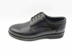 Güvener Siyah Klasik Erkek Ayakkabı AU05Eva
