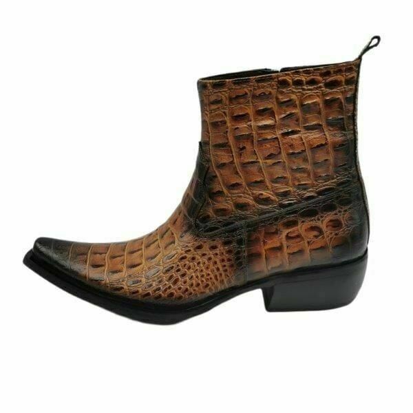 Güvener Taba Hakiki Deri Kovboy Bot