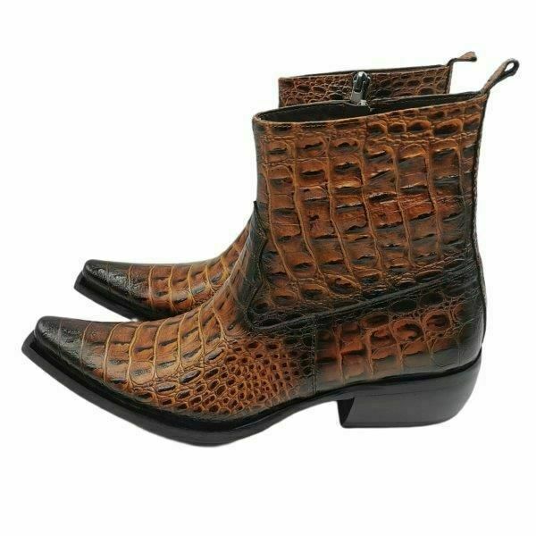 Güvener Taba Hakiki Deri Kovboy Bot