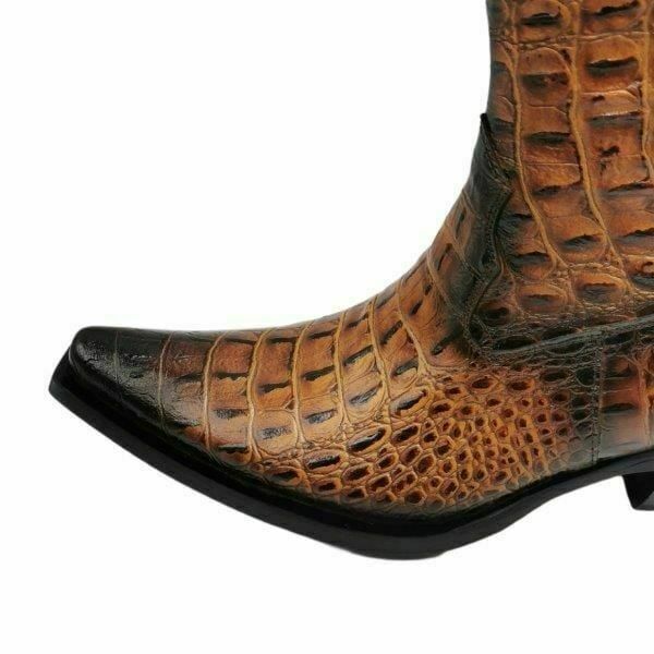 Güvener Taba Hakiki Deri Kovboy Bot