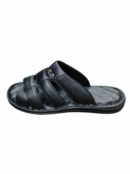 Tardelli Büyük Numara Erkek Terlik Siyah