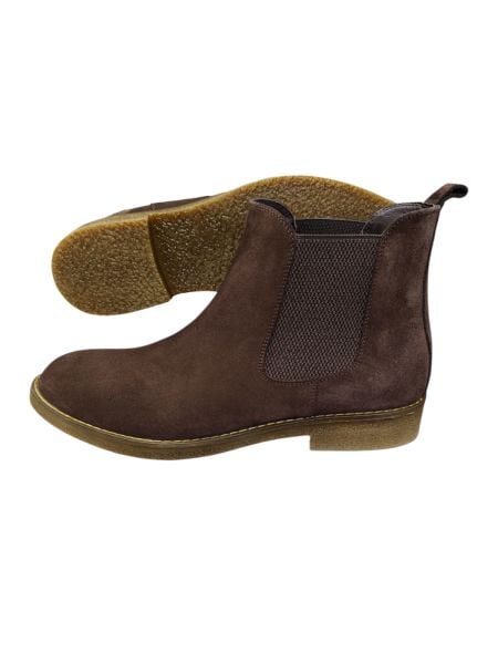 Güvener Büyük Numara Süet Bot Kahverengi