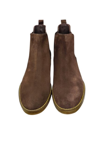 Güvener Büyük Numara Süet Bot Kahverengi